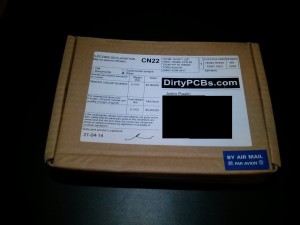 I sure hope the mailman knows what PCBs are...