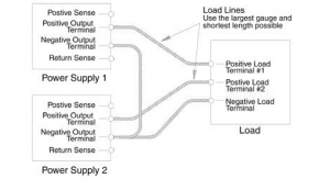 How to create two positive voltages with a common ground (these supplies have reverse-voltage protection diodes built in)